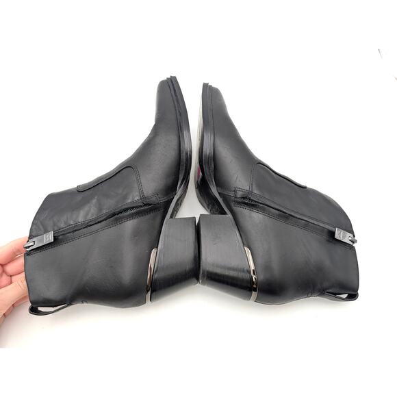 SARTO by Franco Sarto Blake Pointed Toe Bootie Women's Black Size US8.5M EU39 - Picture 5 of 14